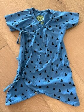 Nui Organic Baby Triangle Romper 0-3 months